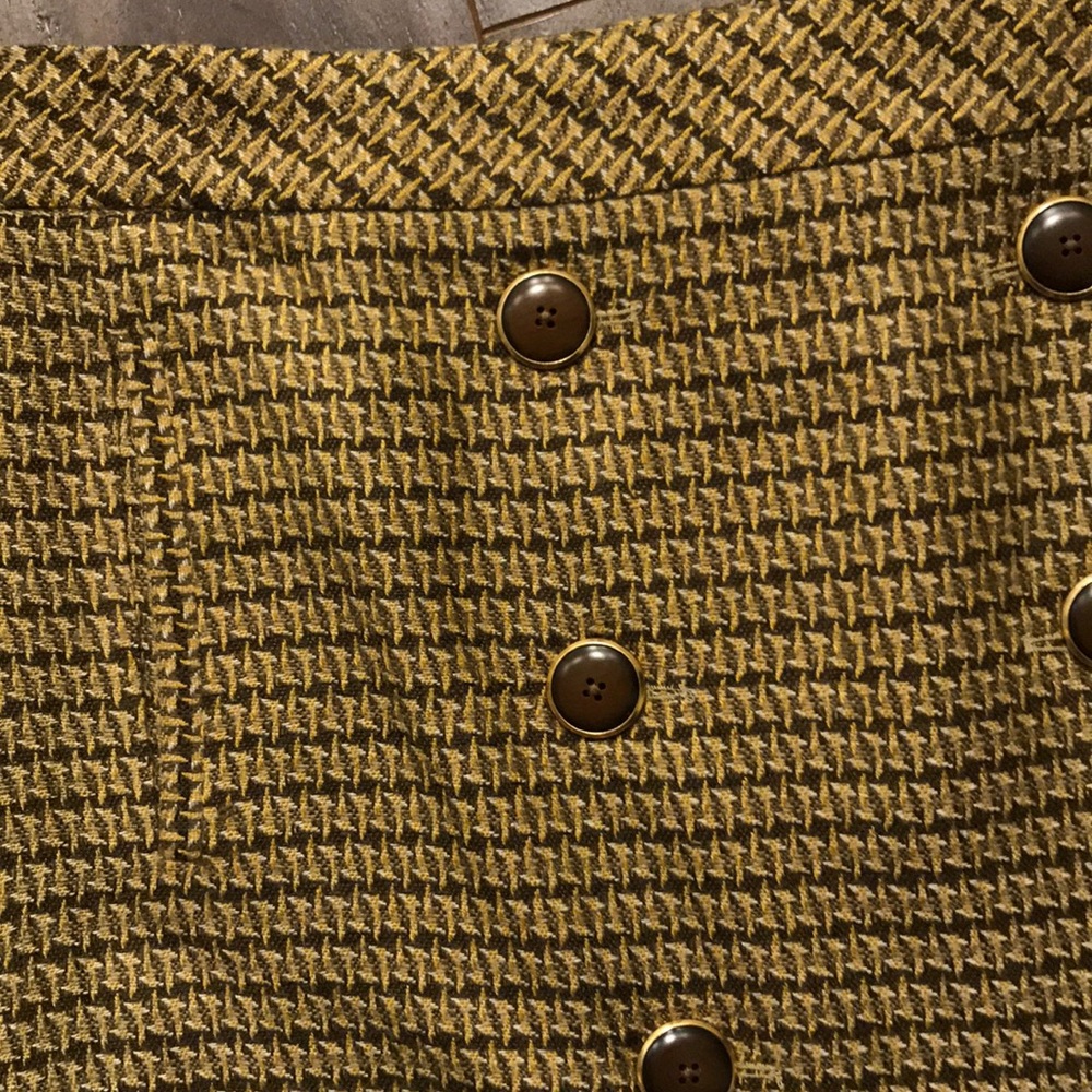 FLASH SALE Ann Taylor checked skirt - Picture 2 of 4
